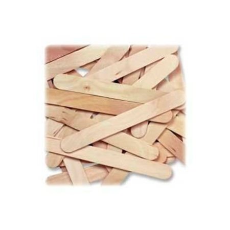 CHENILLE KRAFT Chenille Kraft® Wood Jumbo Craft Sticks, Natural, 500/Box 377601